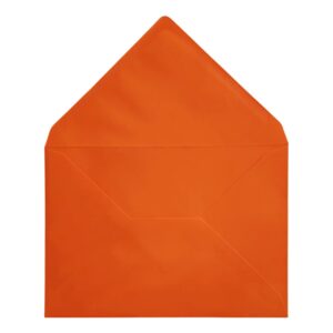 Orange Envelope C6 Open