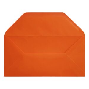 Orange Envelope Dl Open