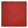 Poppy Red Envelope 155mm Square Closed