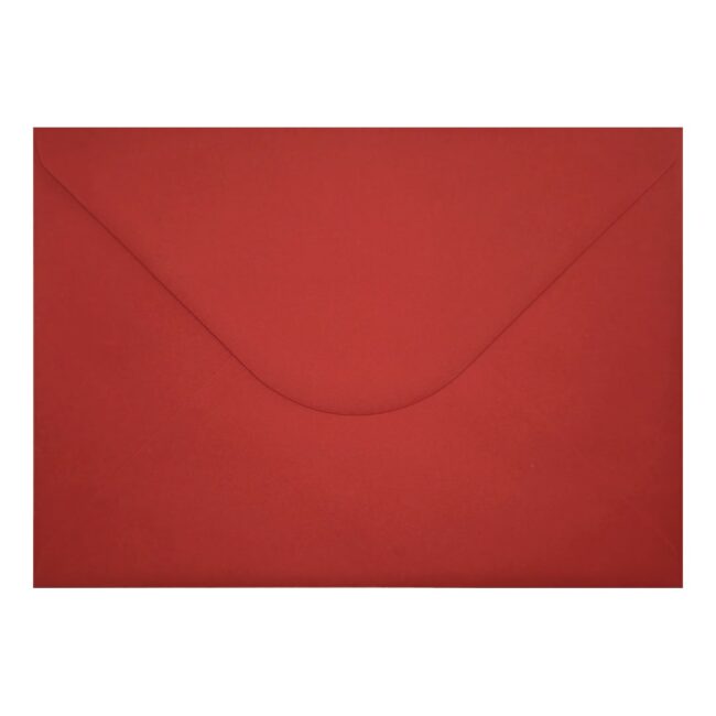 Poppy Red Envelope A5 Closed