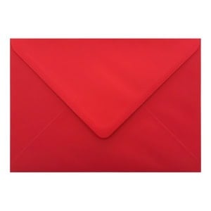 Poppy Red Envelope C5 Ratio