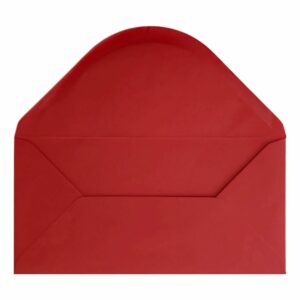 Poppy Red Envelope Dl Open