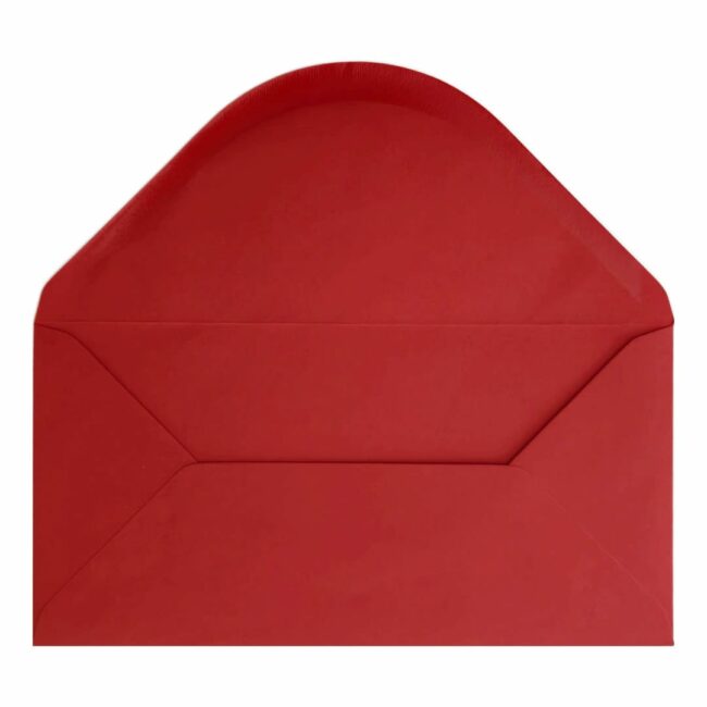 Poppy Red Envelope Dl Open