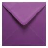 Purple Envelope 155mm Square Closed