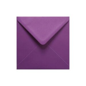 Purple Envelope 155mm Square Ratio