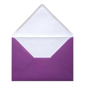 Purple Envelope C5 Open