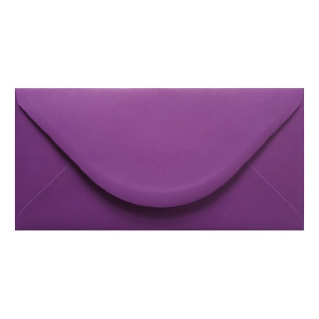 Purple Envelope Dl Closed