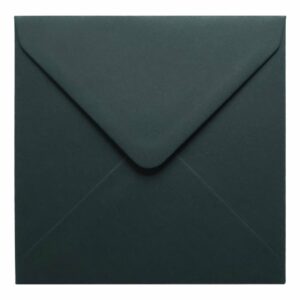 Racing Green Envelope 155mm Square Closed