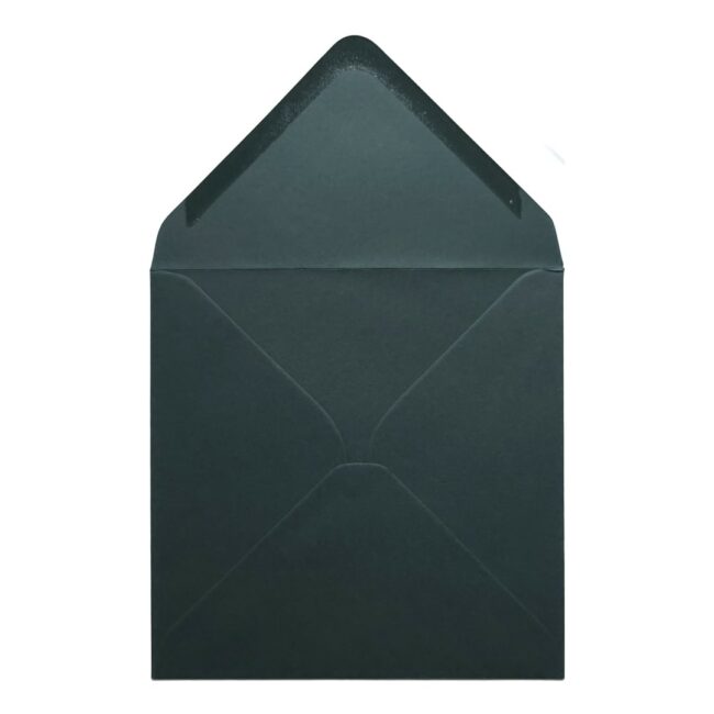 Racing Green Envelope 155mm Square Open