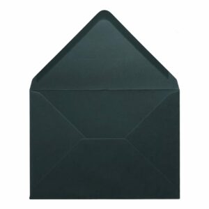 Racing Green Envelope 5x7 Open