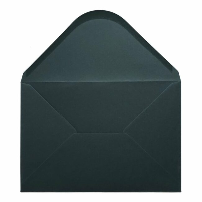 Racing Green Envelope A5 Open