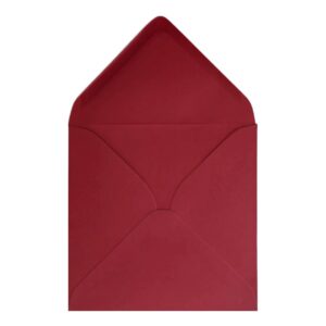 Scarlet Red Envelope 155mm Square Open