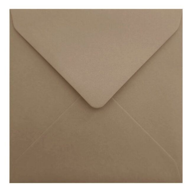 Shitake Envelope 155mm Square Closed