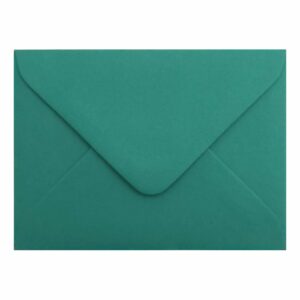 Teal Green Envelope 5x7 Closed