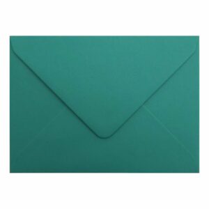 Teal Green Envelope A5 Closed