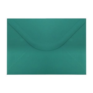 Teal Green Envelope A5 Ratio