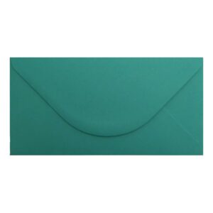 Teal Green Envelope Dl Closed