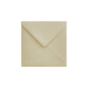 Vanilla Cream Envelope 130mm Square Ratio