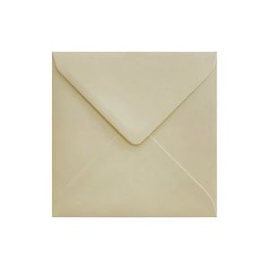 Vanilla Cream Envelope 155mm Square Ratio