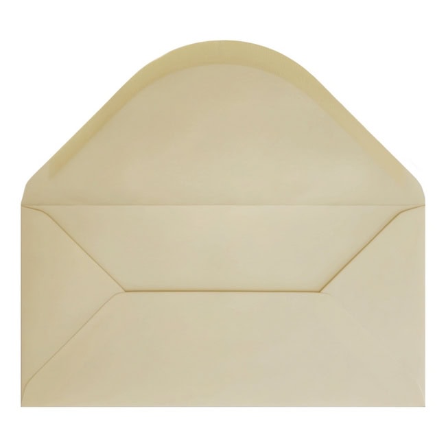 Vanilla Cream Envelope Dl Open