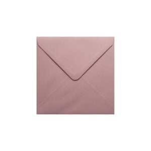 Vintage Dusky Pink Envelope 130mm Square Ratio