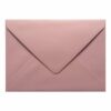 Vintage Dusky Pink Envelope 5x7 Closed