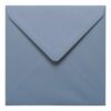 Vintage French Blue Envelope 155mm Square Closed