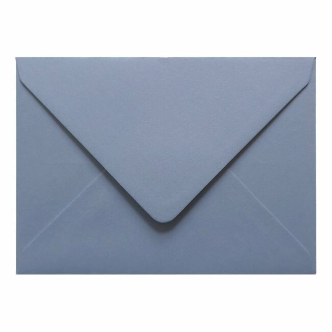 Vintage French Blue Envelope A5 Closed
