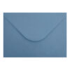 Vintage French Blue Envelope A5 U Flap Closed