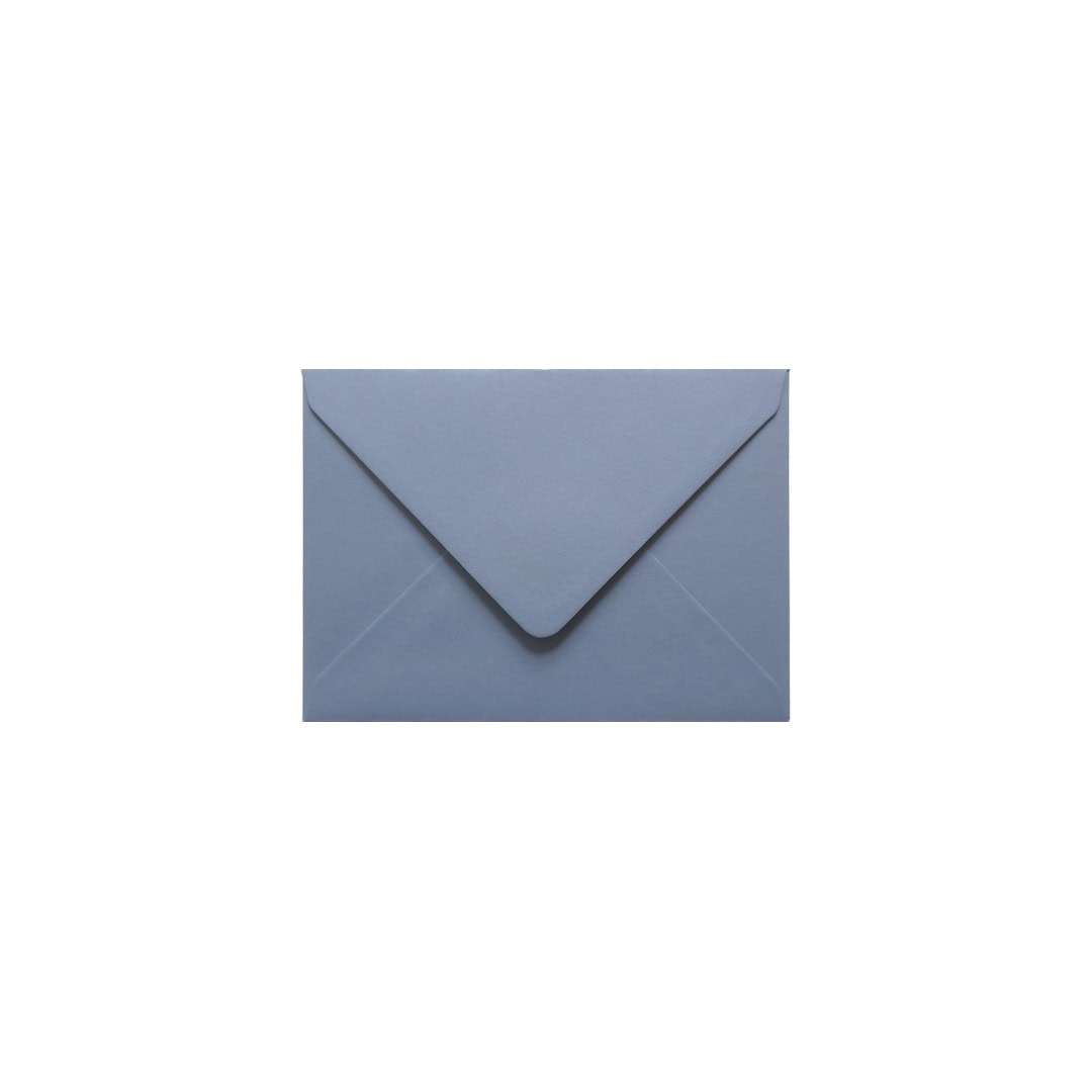Vintage Blue 82mm x 113mm Envelope. Blue 135gsm C7 Envelope (to fit A7). Gummed.