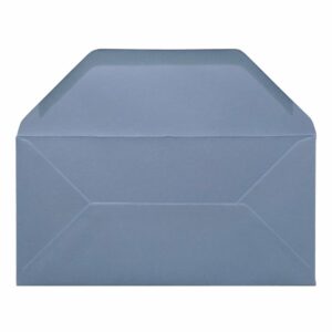 Vintage French Blue Envelope Dl Open