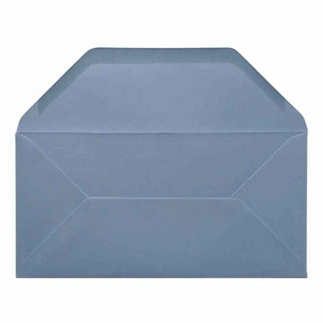 Vintage French Blue Envelope Dl Open