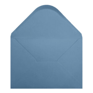 Vintage French Envelope A5 U Flap Open