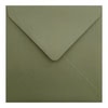 Vintage Green Envelope 155mm Square Closed