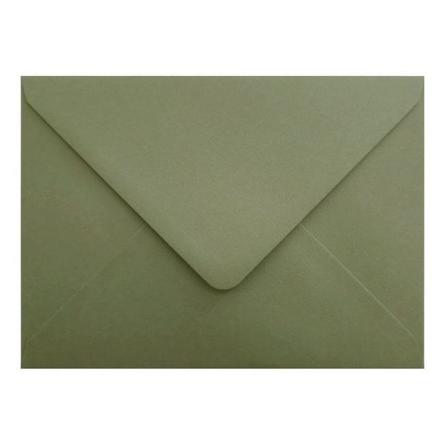 Vintage Green Envelope 5x7 Closed