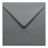 Vintage Grey Envelope 130mm Square Closed