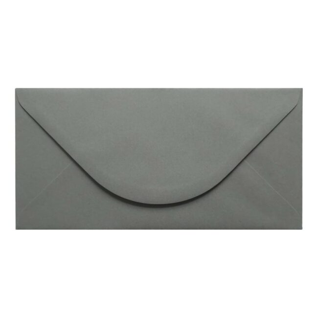 Vintage Grey Envelope Dl Closed