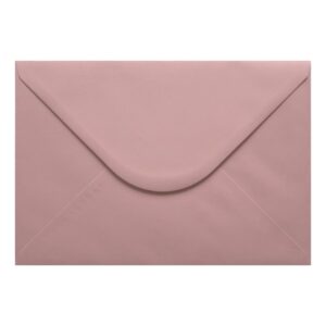 Vintage Pink Envelope U C5 Closed