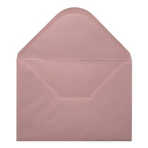 Vintage Pink Envelope U C5 Open
