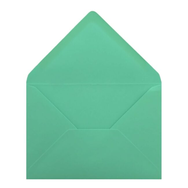 Warbler Green Envelope C7 Open