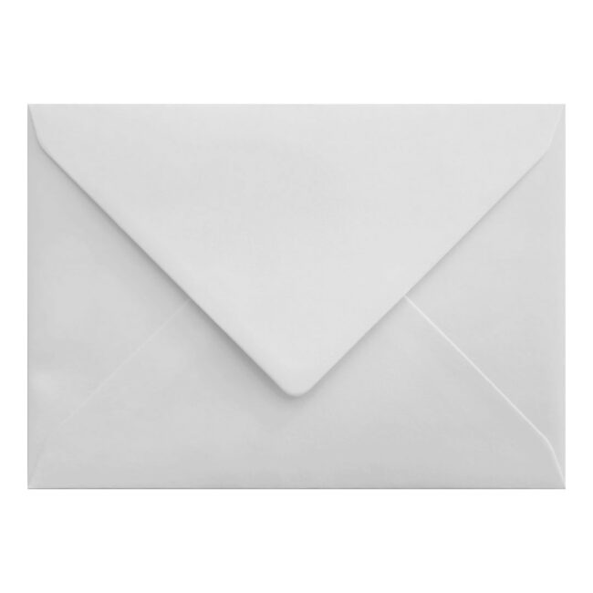 White Envelope C5 Closed