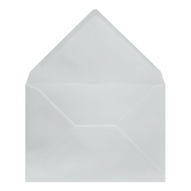 White Envelope C5 Open