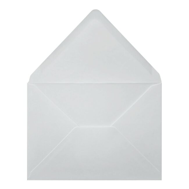 White Envelope Rsvp Open