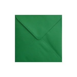 Xmas Green Envelope 155mm Square Ratio