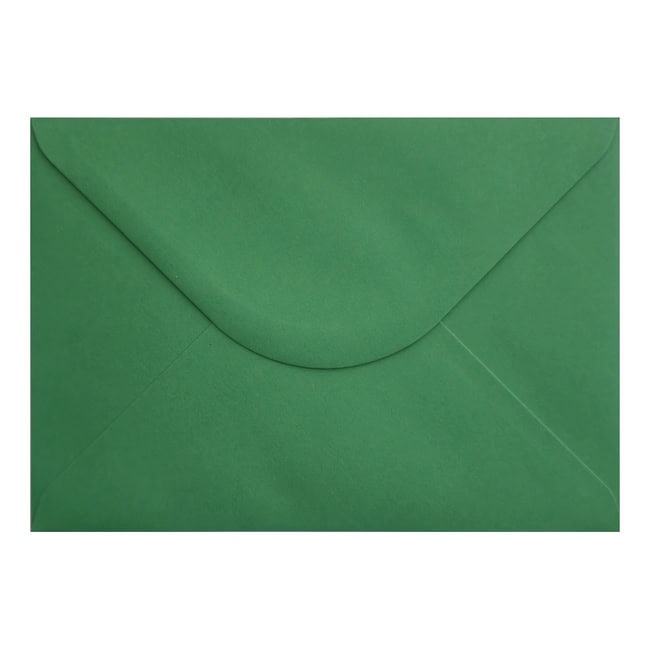 Xmas Green Envelope A5 Closed