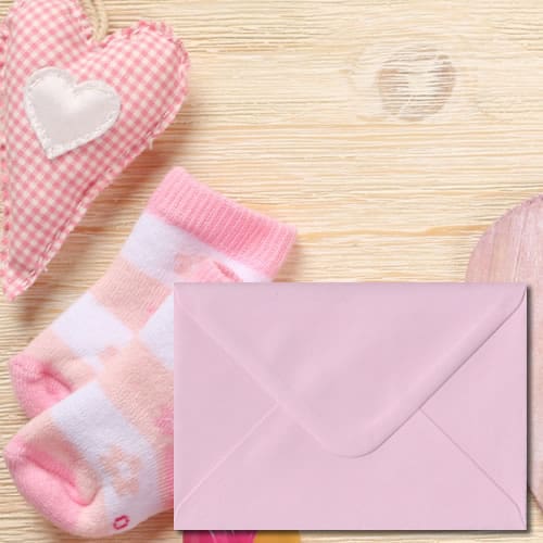 Baby Pink Envelopes