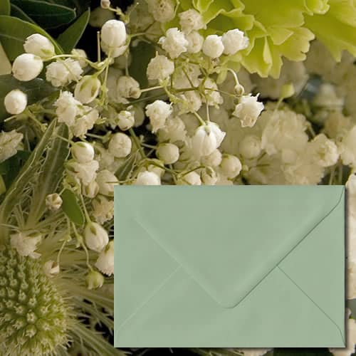 Heritage Green Envelopes