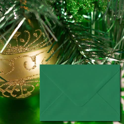 Xmas Green Envelopes