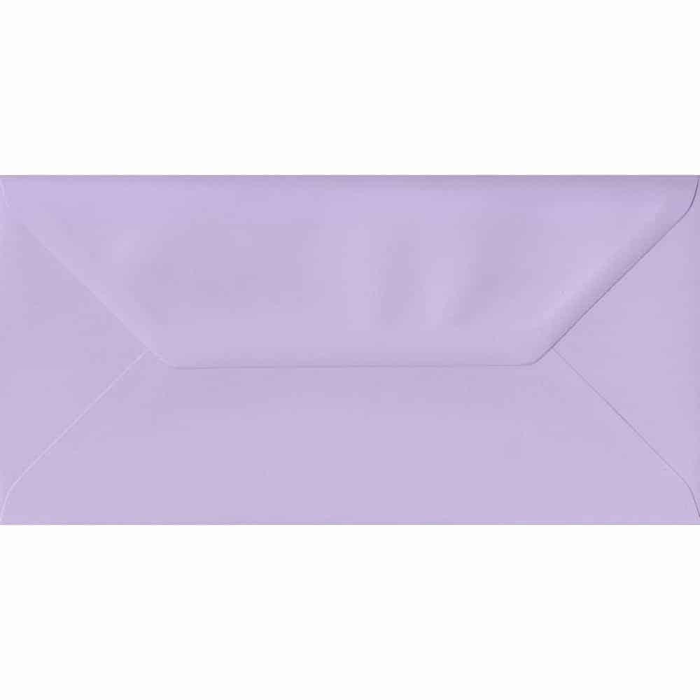 Amethyst 110mm x 220mm 100gsm Gummed DL Sized Lilac Envelope