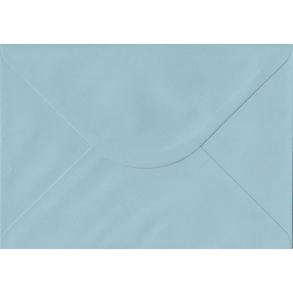 Baby Blue Pastel Gummed C5 - 162 mm x 229 mm Envelope